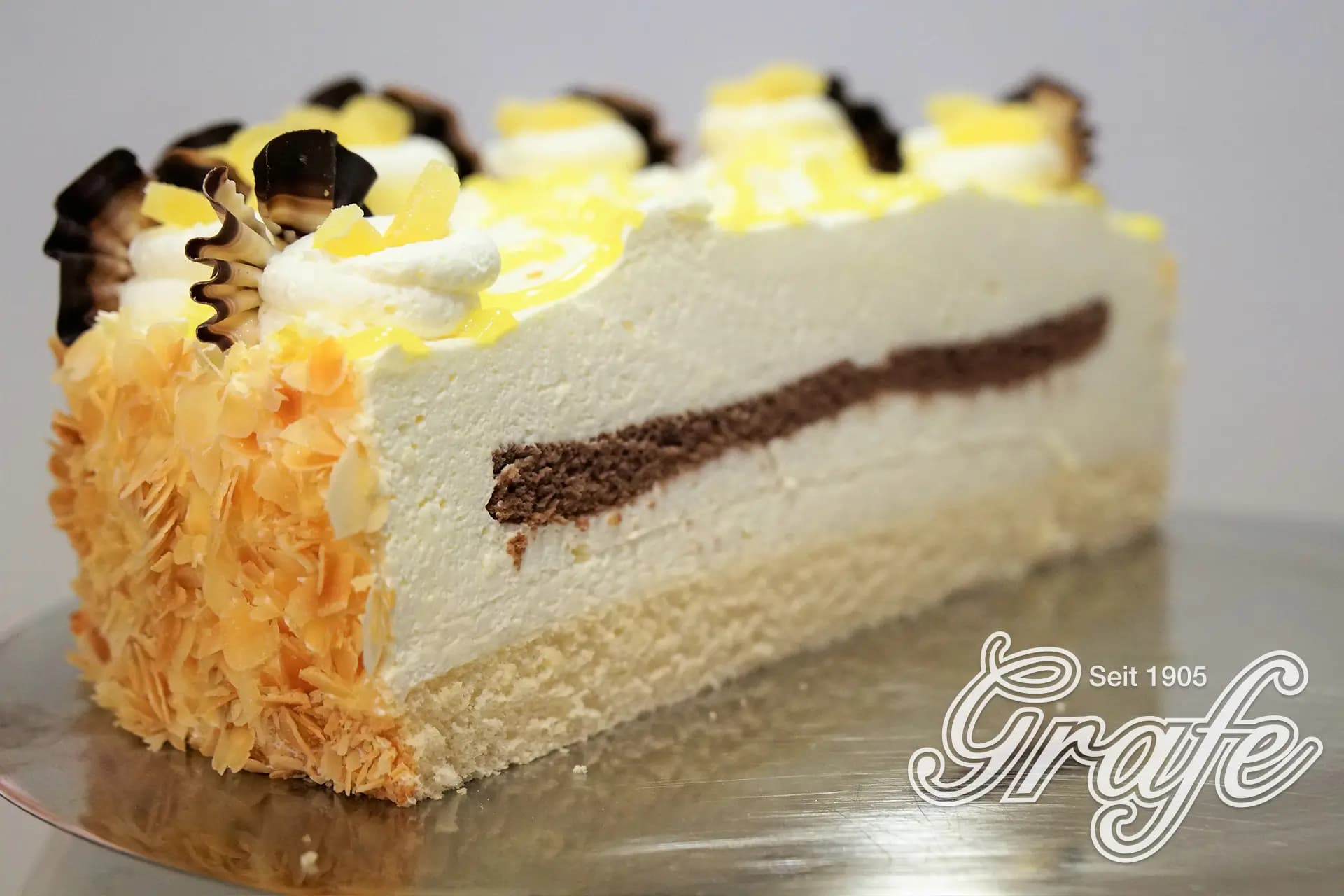 Torte in der Auslage